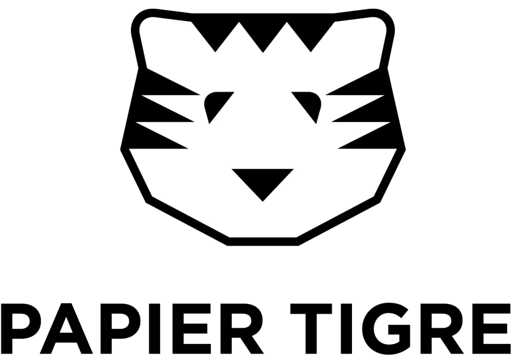 Logo papeterie en ligne Papier Tigre