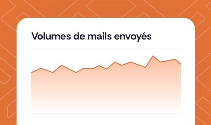 volume d'envoi de mails
